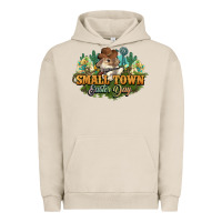 Pigment French Oak Small town Easter Day Urban Hoodie - NancyCooperArtShop