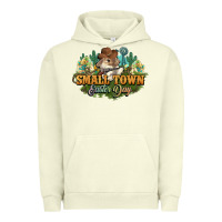 Pigment Pistachio Small town Easter Day Urban Hoodie - NancyCooperArtShop