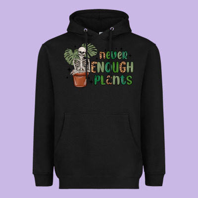 Never Enough Plants Heavyweight Hoodie Designed By Maliassmallbusiness