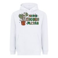 White never enough plants Heavyweight Hoodie - MaliasSmallBusiness