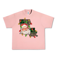 Salmon Louisiana map christmas santa Urban Heavy Tee - FaDigitalArtStudio