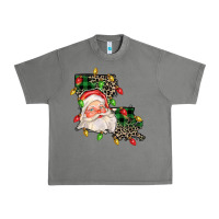 Tornado Louisiana map christmas santa Urban Heavy Tee - FaDigitalArtStudio