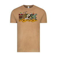 Vintage Camel christmas nurse sunflower Vintage Tee - FaDigitalArtStudio