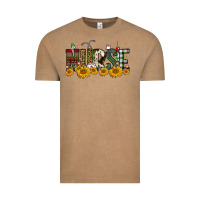 Christmas Nurse Sunflower Vintage Tee | Teevron