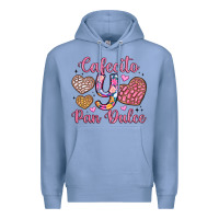 Colony Blue cafecito y pan dulce Premium Hoodie - Artiststas