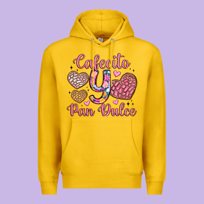 Cafecito Y Pan Dulce Premium Hoodie Designed By Artiststas