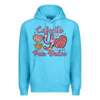 Ocean Blue cafecito y pan dulce Premium Hoodie - Artiststas