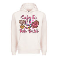 Pale Pink cafecito y pan dulce Premium Hoodie - Artiststas