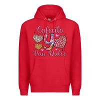 Red cafecito y pan dulce Premium Hoodie - Artiststas