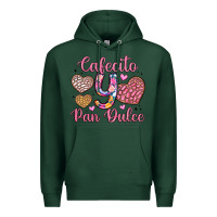 Sports Green cafecito y pan dulce Premium Hoodie - Artiststas
