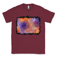 Burgundy halloween background Classic Tee - BundleAndBundleShop