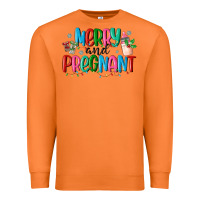 Carrot merry and pregnant Premium Sweatshirt - MaliasSmallBusiness