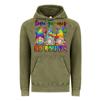 Vintage Olive love gnomes no bounds Vintage Hoodie - Zillion Design Studio