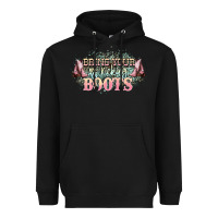Black bring your ass kicking boots Heavyweight Hoodie - NancyCooperArtShop