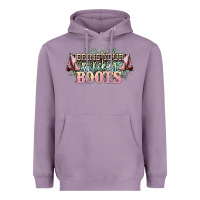 Lavender bring your ass kicking boots Heavyweight Hoodie - NancyCooperArtShop