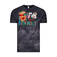 Cloud Black coffee pharmacy Vintage Tee - RacoonDesign