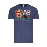 Vintage Denim coffee pharmacy Vintage Tee - RacoonDesign