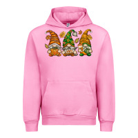Fuchsia Pink Fall Gnomes Urban Hoodie - texasbilliewilder