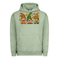 Pigment Oil Green Fall Gnomes Urban Hoodie - texasbilliewilder