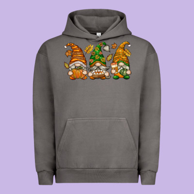 Fall Gnomes Urban Hoodie Designed By Texasbilliewilder
