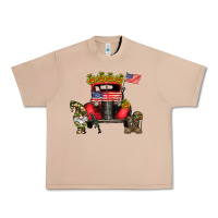 Burro america soldier truck Urban Heavy Tee - CowhideDigitalArt