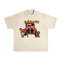 Sandshell america soldier truck Urban Heavy Tee - CowhideDigitalArt