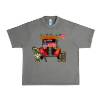Tornado america soldier truck Urban Heavy Tee - CowhideDigitalArt