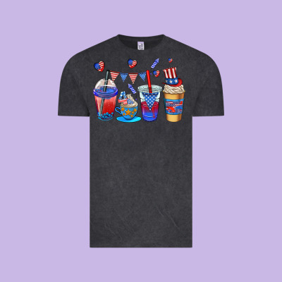 4th Of July Coffee Cups Vintage Tee Designed By Adodesignshop