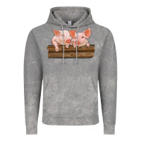 Cloud Rock barn pigs Vintage Hoodie - RanaPortraitStore