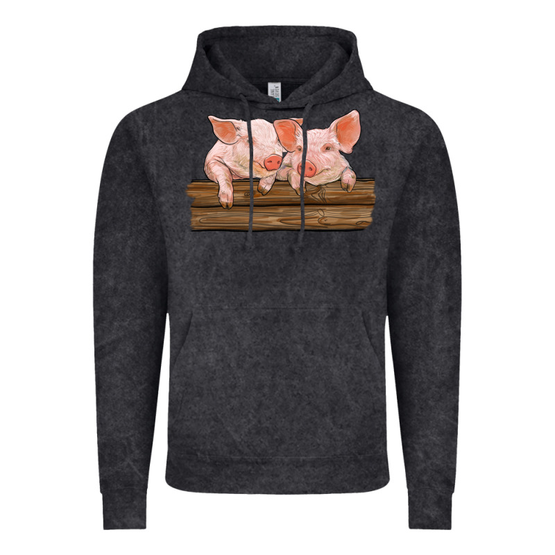 Barn Pigs Vintage Hoodie by RanaPortraitStore | Teevron