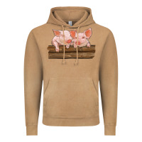 Vintage Camel barn pigs Vintage Hoodie - RanaPortraitStore