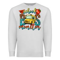 Dove Grey school bus monitor Premium Sweatshirt - NancyCooperArtShop
