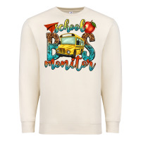 Sandshell school bus monitor Premium Sweatshirt - NancyCooperArtShop
