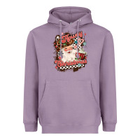 Lavender western howdy christmas Heavyweight Hoodie - MaliasSmallBusiness