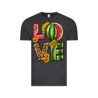 Vintage Black love watermelon Vintage Tee - HRA Design Shop