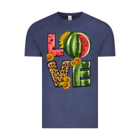 Vintage Denim love watermelon Vintage Tee - HRA Design Shop