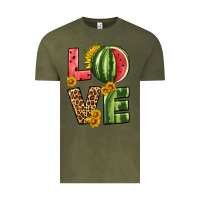 Vintage Olive love watermelon Vintage Tee - HRA Design Shop