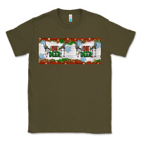 Army Green oh deer christmas Classic Tee - Artiststas