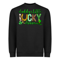Black St. Patrick's Day Daddy's little lucky charm Heavyweight Sweatshirt - Neo Western
