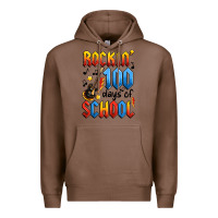 Chestnut rockin' 100 days of school Premium Hoodie - Artiststas