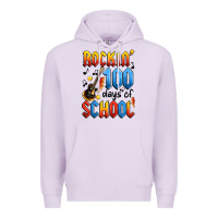 Lilac rockin' 100 days of school Premium Hoodie - Artiststas
