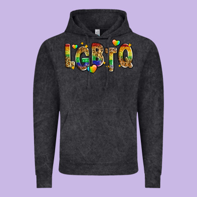 Lgbtq Vintage Hoodie Designed By Zillion Design Studio