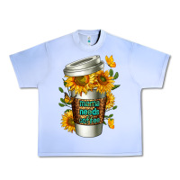 Grape Ice Mama Needs Coffee Cup Urban Heavy Tee - FaDigitalArtStudio
