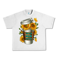 Lunar Rock Mama Needs Coffee Cup Urban Heavy Tee - FaDigitalArtStudio