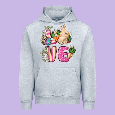 Love Easter Urban Hoodie Designed By Nancycooperartshop