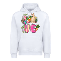 White Love Easter Urban Hoodie - NancyCooperArtShop