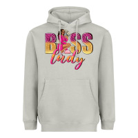 Moon Dust boss lady afro woman Heavyweight Hoodie - NancyCooperArtShop
