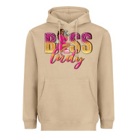 Mushroom boss lady afro woman Heavyweight Hoodie - NancyCooperArtShop