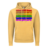Vintage Mustard lgbtq and usa flag Vintage Hoodie - Zillion Design Studio