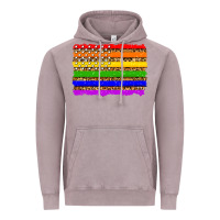 Vintage Zinc lgbtq and usa flag Vintage Hoodie - Zillion Design Studio